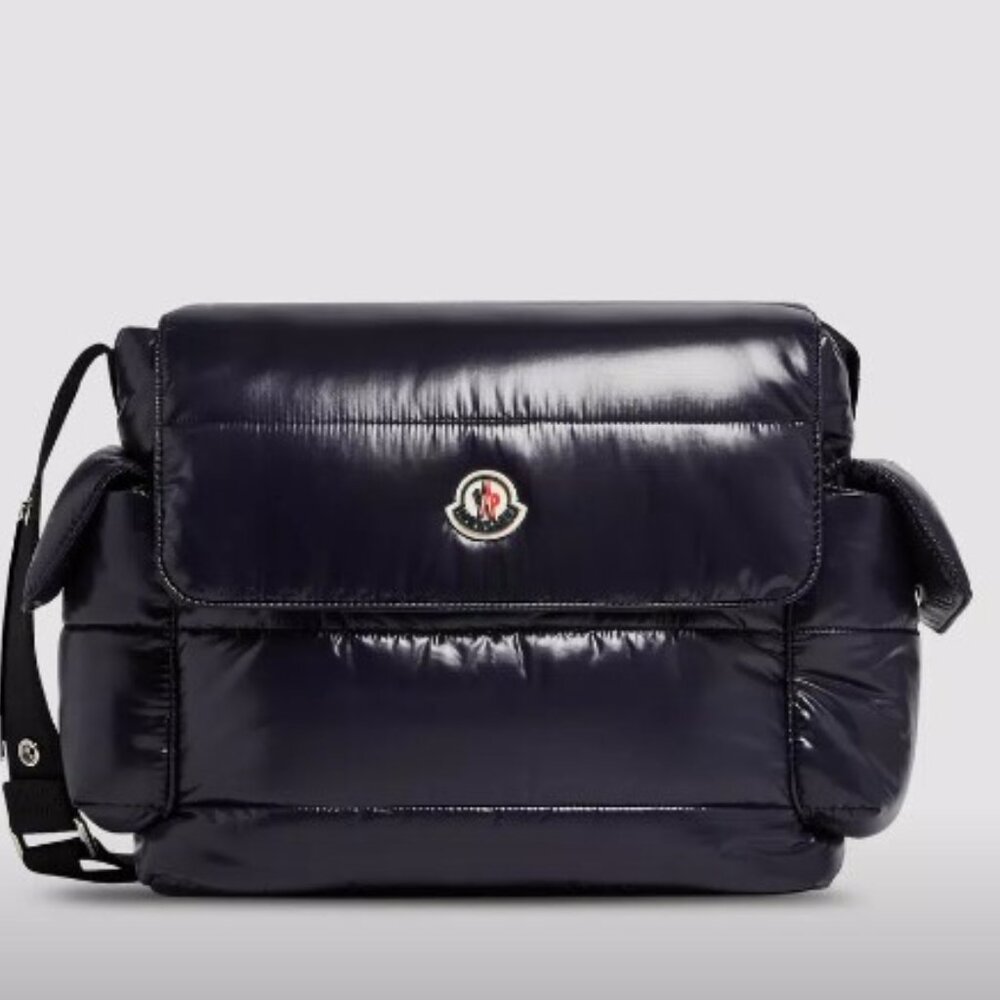 MONCLER NYLON LAQUÉ DIAPER BAG
